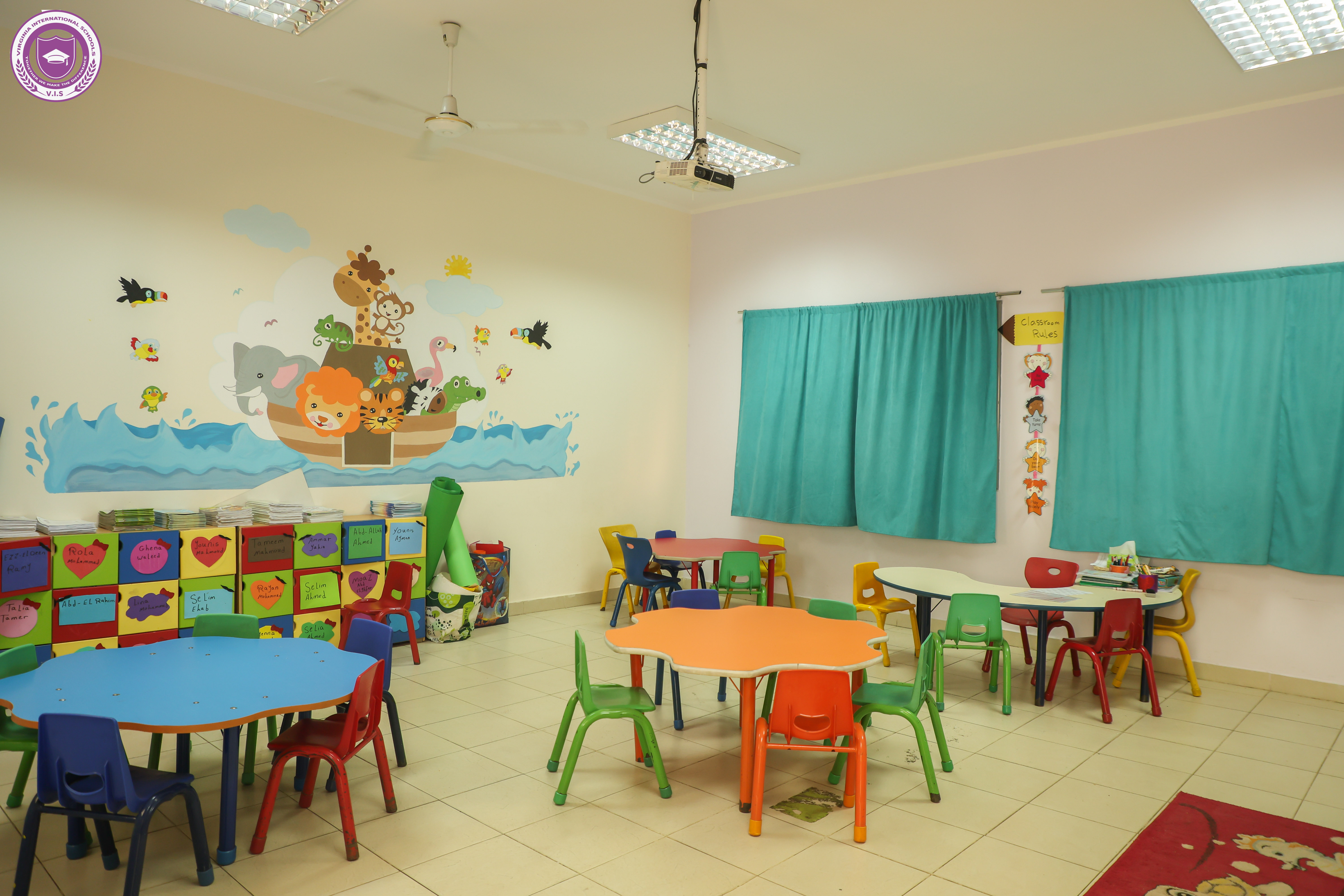 Virginia international schools Facilities - Class rooms